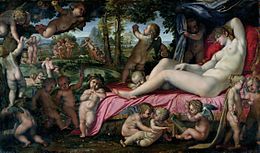 Venus dormind cu cupidoane - Annibale Carracci.jpg