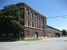 Old Otis Elevator/ Studebaker plant building Victoria Avenue Studabaker.JPG