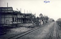 Vigala raudteejaama ehitus (1930)