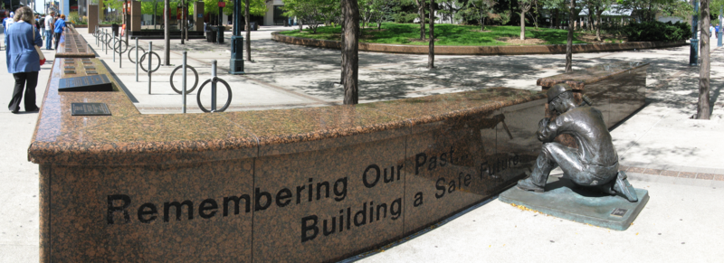 File:WCB monument just west of University and Front streets -abc.png