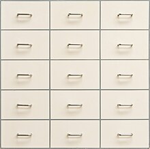 Fifteen Drawer Pulls, 1966 WTFifteenDrawerPulls.jpg