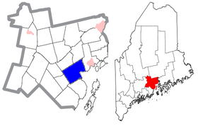 Waldo County Maine Incorporated Areas Belfast Highlighted.png