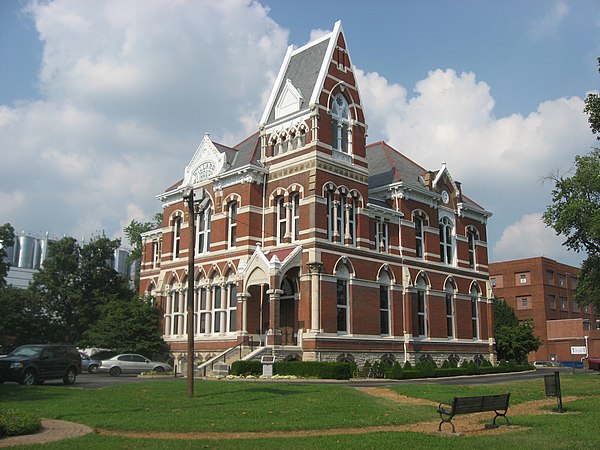 Image: Willard Library from southwest