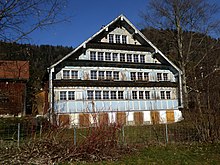 Bauernhaus mit Fachwerk