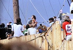 Grease Band vystupující v roce 1969