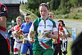 Women's relay start at World Orienteering Championships 2010 in Trondheim, Norway