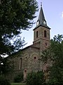 St. Ferrutius’s parish church in Würges, side view