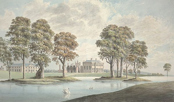 Wynnstay the family seat, 1793