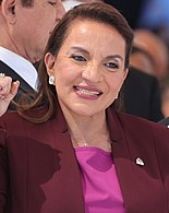 Xiomara Castro on presidential inauguration (cropped).jpg