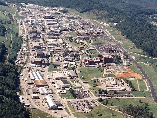 Y-12 National Security Complex established 1943 at Oak Ridge, Tennessee