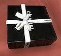 "Chanel Gift Box" 2018, Belgian Black, and White Carrara Marble.jpg