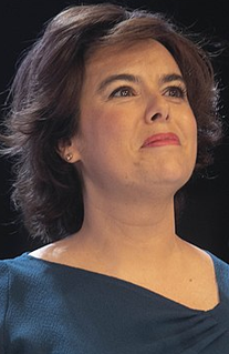 Soraya Sáenz de Santamaría Spanish politician