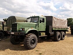 KrAZ-255 in the summer of 2010