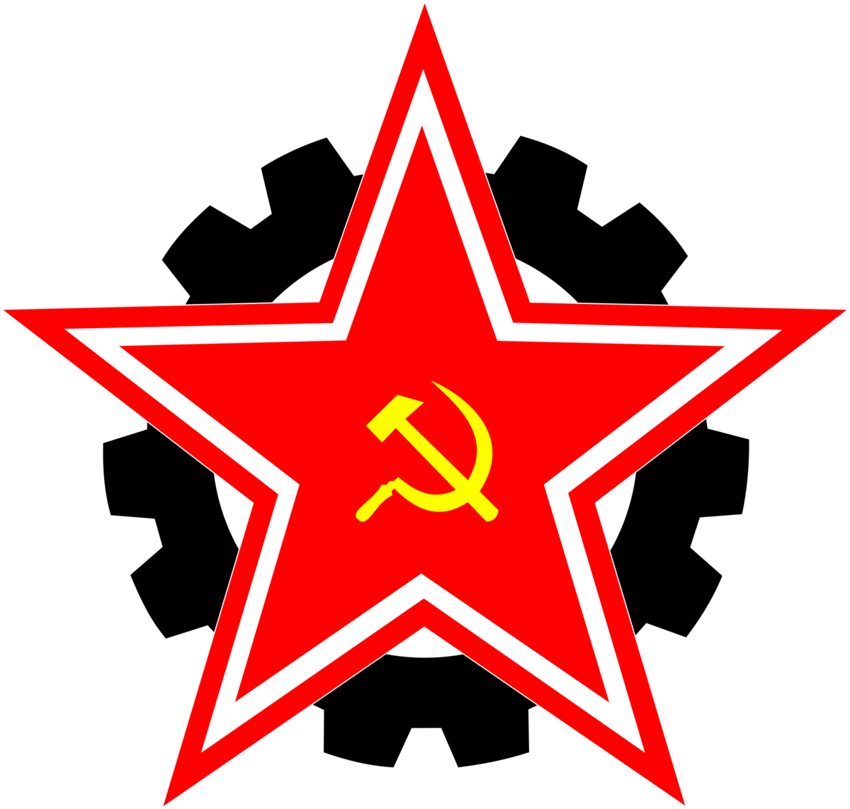 Союз большевиков. Революционный Коммунистический Союз молодёжи. РКСМ Б. Коммунистические эмблемы.