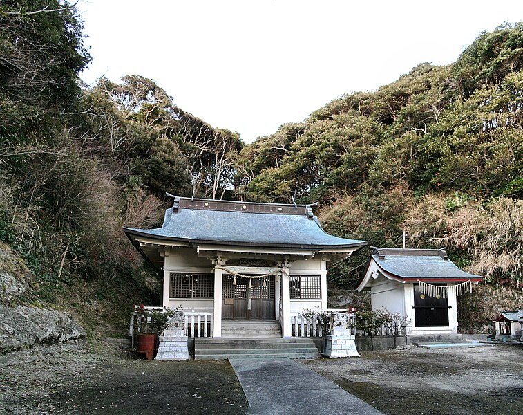 File:熊野神社、千葉県勝浦市 Kumano shrine.jpg