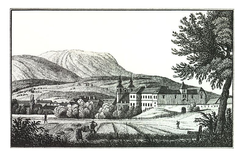 File:093 Graz, Schloss Moserhof in Münzgraben - J.F.Kaiser Lithografirte Ansichten der Steiermark 1830.jpg