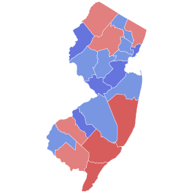 1953 New Jersey gubernatorial election results map by county.svg