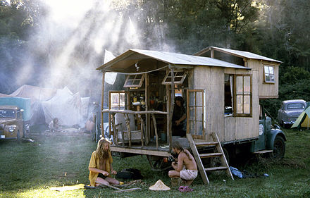 Housetruckers. Photo taken at the 1981 Nambassa 5 day festival