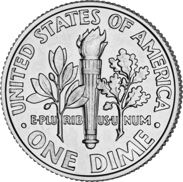 Reverse of Dime