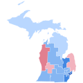 2008 United States presidential election in Michigan by congressional district