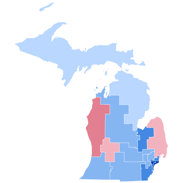 File:2008 US Presidential election in Michigan by congressional district.svg