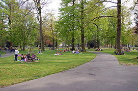 Le parc Valkenberg.