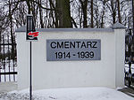 Polski: Cmentarz Wojenny w Płocku English: War Cemetery in Plock