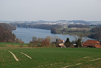 Der Schiffenensee bei Pensier