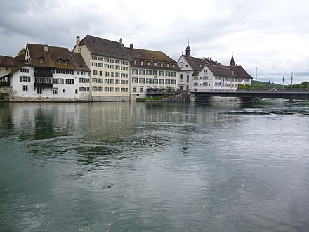 River Aare and "Vorstadt" part of the old town