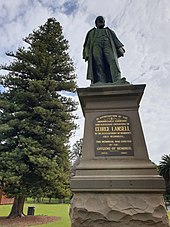 Statue von George Lansell in Bendigo