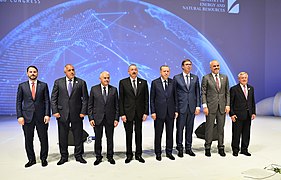 Edi Rama at a regional summit including Turkish President Recep Erdogan