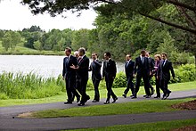 World Leaders at the 36th G8 summit