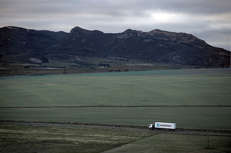 File:A lonely Maersk truck in South Africa (6953620322).jpg