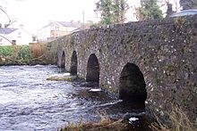 Abbeytown bridge, dated to the 12th Century