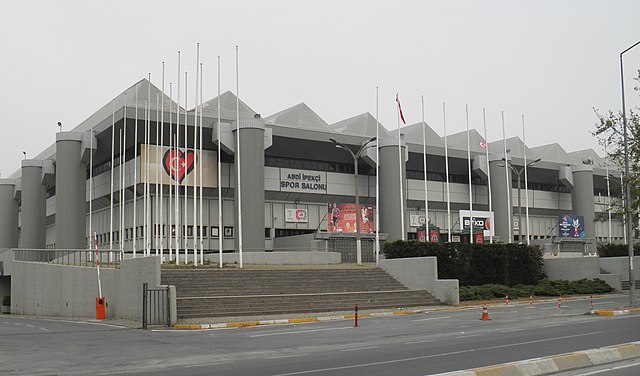 Abdi İpekçi Arena, Istanbul – host venue of the 2004 contest.