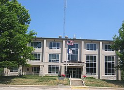 Adams Countys domstolshus i Corning.