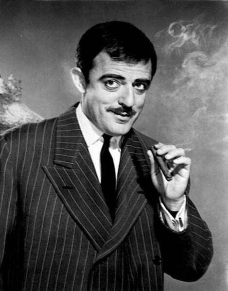 John Astin as Gomez in The Addams Family television series