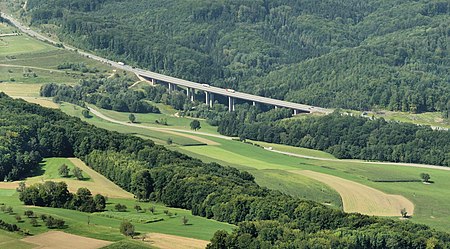 Aerial View Holzmatttalbrücke2