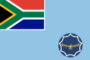 ? Vlag van de Zuid-Afrikaanse luchtmacht