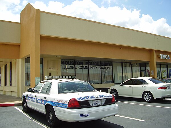 Former Aldine Storefront of the Houston Police Department