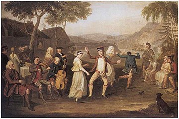 6 Highland wedding (Scotland, 1780)