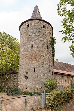 Am Pulverturm 5, Stadtmauerturm Neustadt an der Aisch 20181025 001