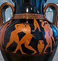 Andokides Painter ARV 3 1 Herakles Apollon tripod - wrestlers (14)