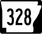 Highway 328 marker