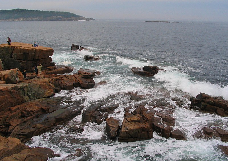 File:Atlantic Coast Near Thunder Hole, Acadia National Park, Maine - 68255296.jpg