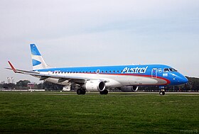 Embraer 190 der Austral Líneas Aéreas