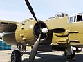 North American B25J Mitchell - Paine Field USA (2012) - Right Engine view.