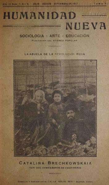 File:BaANH50615 Humanidad Nueva (Año IX - Num. 7, 8 y 9. Julio - Agosto - Septiembre de 1917. Tomo X).pdf