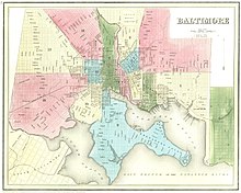 Baltimore Street Map, 1838 Baltimore Street Map, 1838.jpg