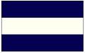 Argentinská státní vlajka (~1833-1853) Poměr stran: 2:3